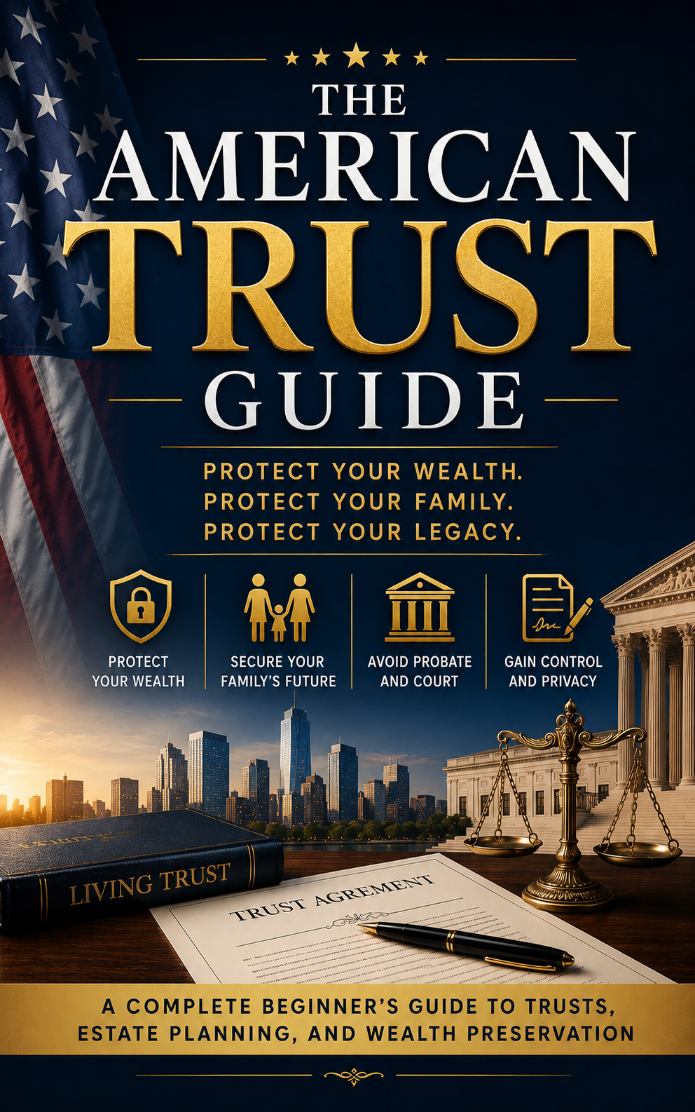 THE AMERICAN TRUST GUIDE The Simple Wealth Protection Blueprint For Families Who Want Security, Privacy, And Control